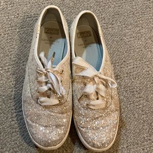 Kate Spade 6.5 Glitter Keds